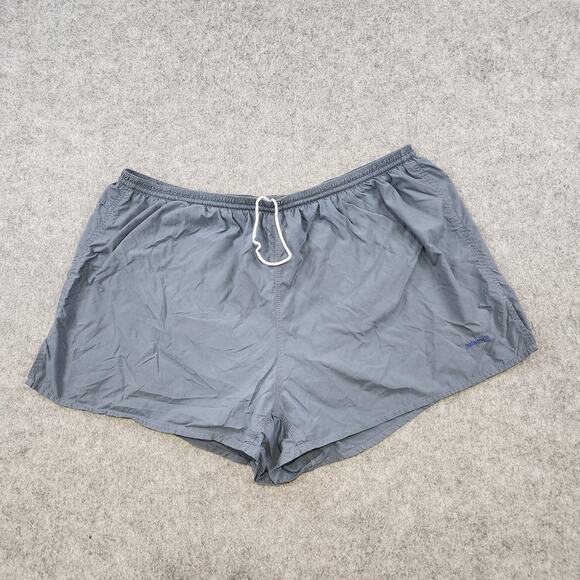 Patagonia Shorts Mens XL Gray Nylon Swim Trunks Mesh Lined Drawstring Board - Picture 3 of 16
